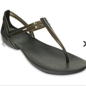 CROCS Isabella T-Strap Sandals